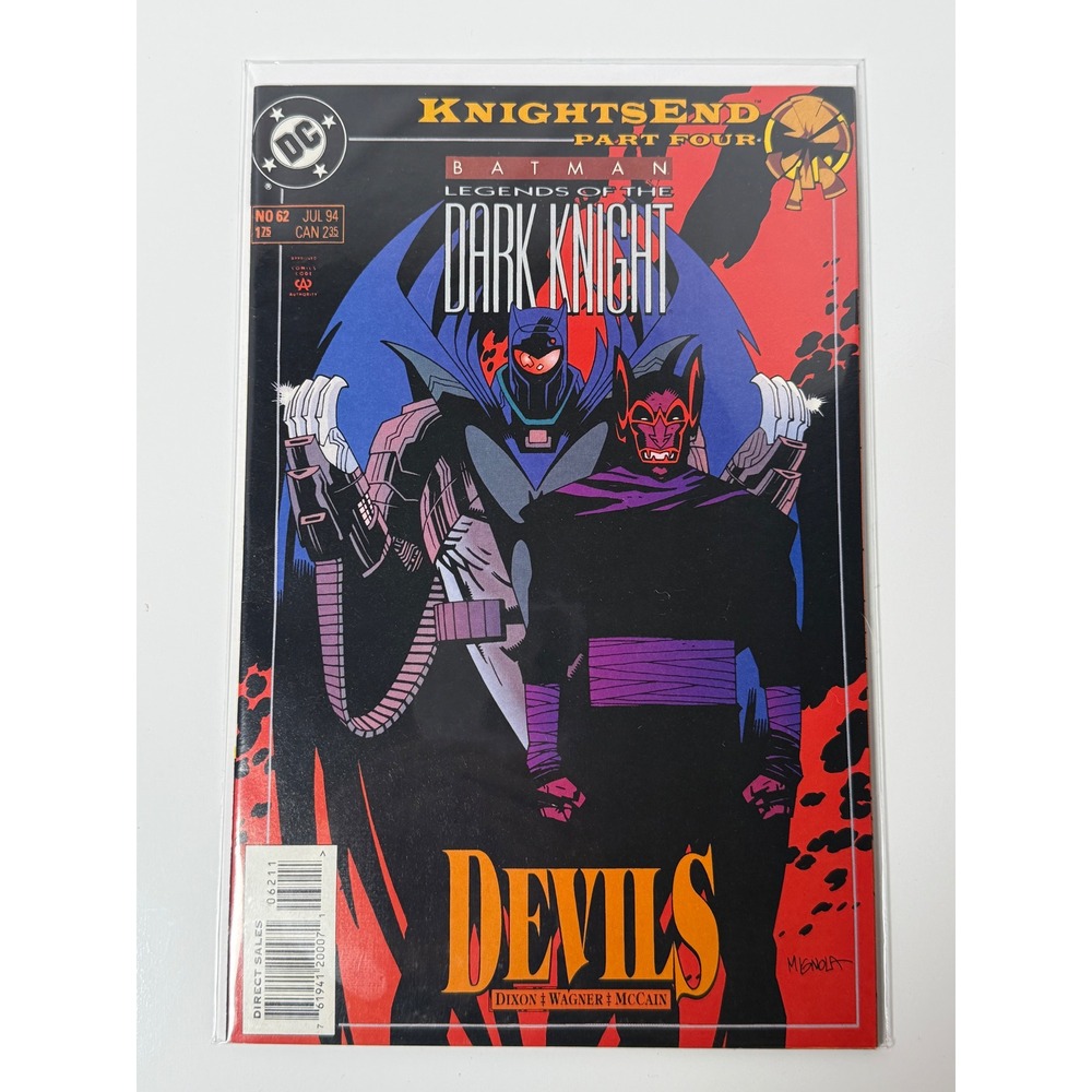 Batman Legends of the Dark Knight 62 KnightsEnd Part 4 DC Comics July 1994